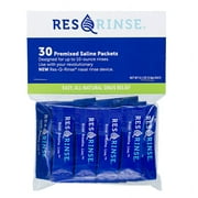 ResQRinse Nasal Rinse Saline Packets (30 Premixed Packets)