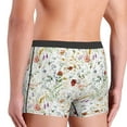 thumbnail image 5 of Disketp Wildflower Watercolor Men'S Boxer Briefs,Soft And Breathable Cotton Underwear With Comfortflex Waistband, 5 of 8