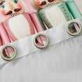 thumbnail image 4 of Manfei Pink Nutcracker Curtains Pack of 2 (42x84 Each) for Girls, Merry Christmas Curtains Blackout, Cute Gingerbread Floral Living Room Curtains, Luxury Bedroom Decor, 4 of 6