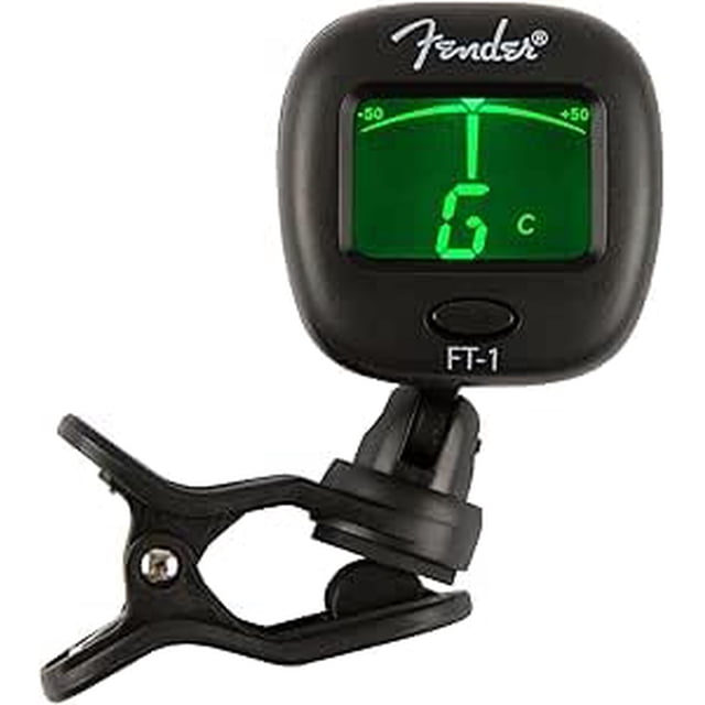 Afinador cromático Clip-On Fender FT-1 Professional Verde