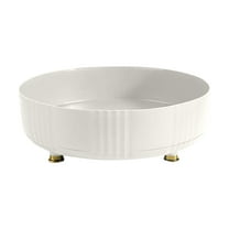 Yonrjhukm Rotatable Spice Rack, Multifunctional Seasoning Organizer Storage for Kitchen, Compact and Easy-to-Clean Spice Shelf for Indoor and Outdoor Use