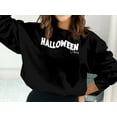 thumbnail image 4 of Halloween Vibes Sweatshirt, Halloween Sweatshirt, Witchy Shirt, Halloween Creeps Shirt, Fall Sweatshirt, Happy Halloween shirt, 4 of 8