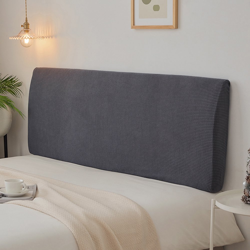 YLHHOME Stretch Jacquard Headboard Slipcover Dustproof Bed Head Cover