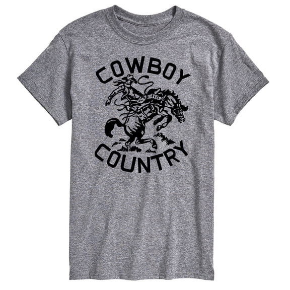 Instant Message - Cowboy Country - Men's Short Sleeve Graphic T-Shirt