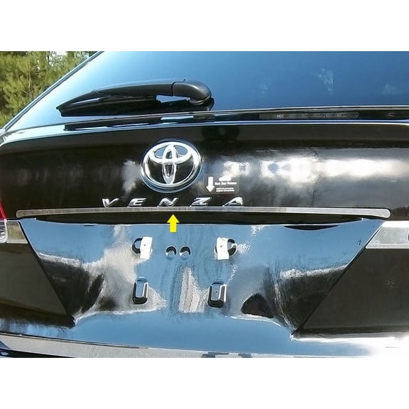 Stainless Steel Rear License Trim 1Pc Fits 2009-2015 Toyota Venza LB29155 QAA