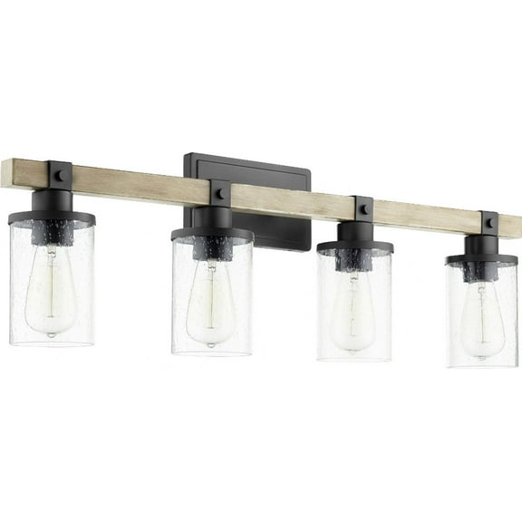 5189-4-69-Quorum Lighting-Alpine - 4 Light Bath Vanity in Soft Contemporary style - 32.5 inches wide by 10.5 inches high