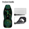 thumbnail image 7 of Uorisanigo Green Frog Waterproof Car Seat Cover Anti-Slip Back Fabric Automobile Front Seat Covers Easy to Install All-Season Protection Universal Vehicle Accessories, 7 of 7