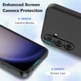 thumbnail image 4 of Innens For Samsung Galaxy S23 FE Liquid Silicone Case Shockproof Cover/Tempered Glass, 4 of 35