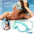 thumbnail image 1 of Swimming Goggles Nose Clip Ear Plugs Set For Water Sports Training Comfortable Fog Fit, 1 of 6