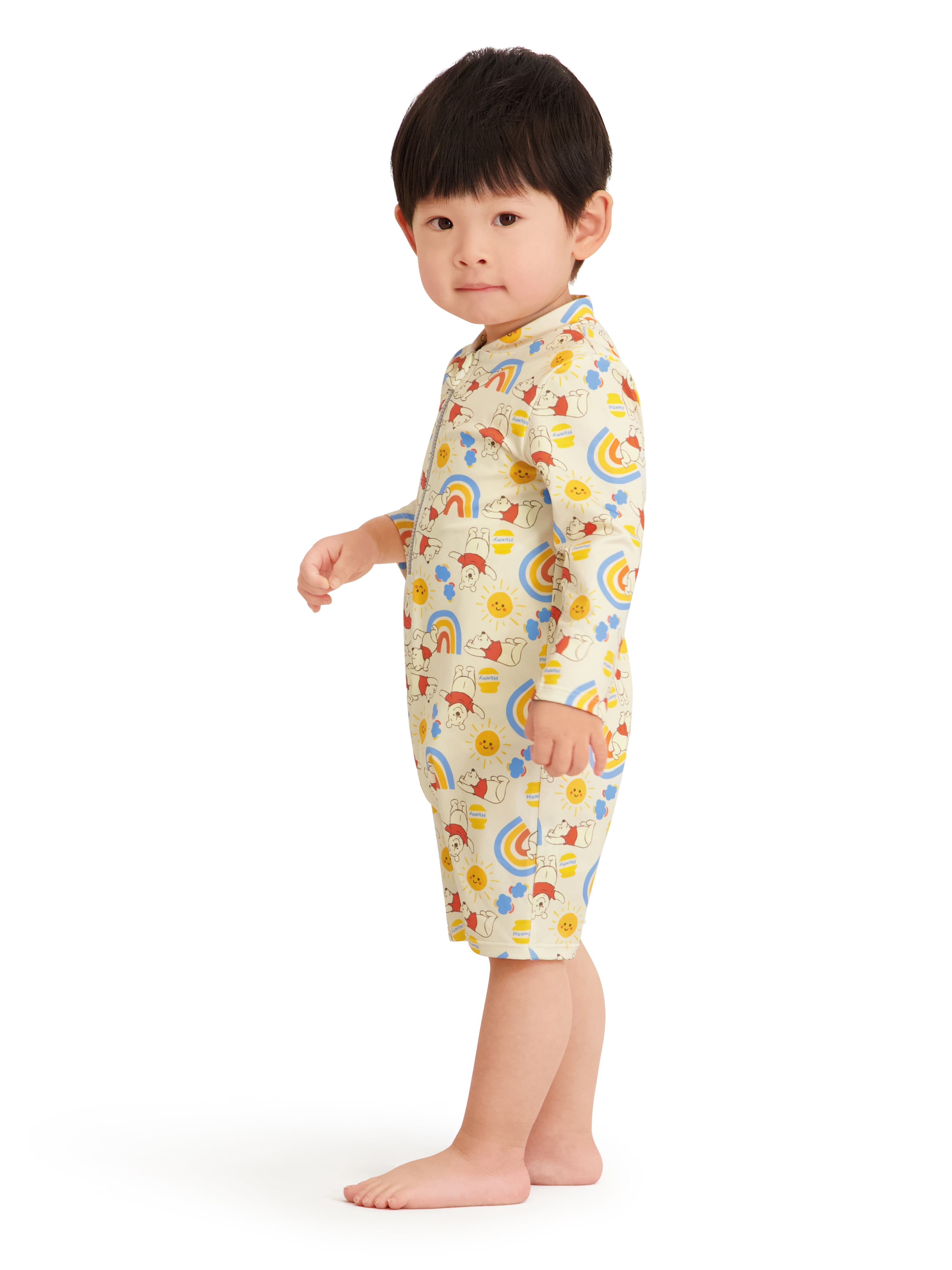 Character Baby Boy One- Piece Rash Guard Swimsuit, Sizes 0/3M- 24M