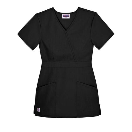 

Sivvan Women s Scrubs Mock Wrap Top Available in 12 Colors