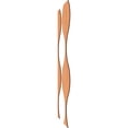 thumbnail image 5 of Ekena Millwork 47"H x 1/4"T Ozark Adjustable Wood Decorative Slat Wall Panel Kit, Cherry (contains 8 Slats + 1 Straight Edge Starter Slat), 5 of 16