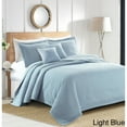 thumbnail image 2 of Sherry Kline  Out of the Box 3-piece Embroidered Quilt Set Light grey Queen, 2 of 5
