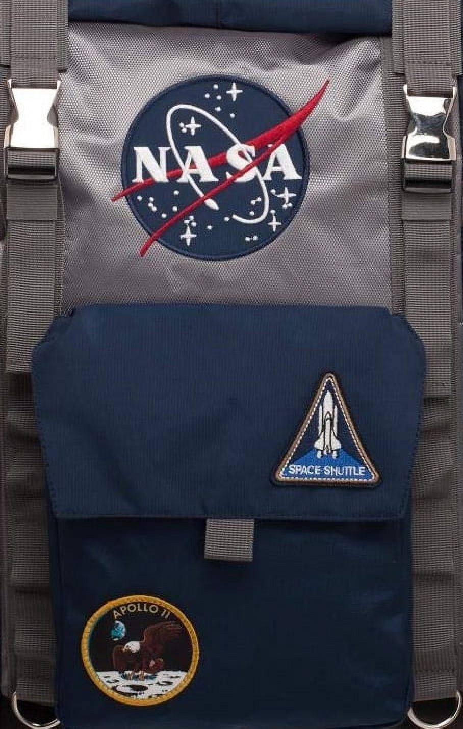NASA Backpack Roll Top Built Up Laptop Bag