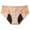 Beige, variant on Krdevn Women Solid Mid Rise Floral Lace Side Bikini Underwear 4 Layer Extended Absorbent Leak Proof Breathable Reusable Menstrual Daily Panties Multi Pack Size:L