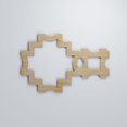 thumbnail image 5 of Ekena Millwork 11 1/8"W x 7 3/8"H x 1/4"T Extra Small Cordova Decorative Fretwork Wood Wall Panels, Hickory, 5 of 13