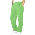 thumbnail image 3 of Men's Baggy Sweatpants Straight Leg Casual Sweat Pants Drawstring Athletic Workout Gym Jogger with Pockets S, 3 of 8