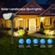 thumbnail image 5 of Irfora 4PCS Foco solar LED Ajustable 2 en 1 Luces de estaca de paisaje Luz de pared Luces impermeables al aire libre para patio Pasarela Lámpara de decoración de patio Blanco cálido y blanco Irfora Trajes de lámpara al aire libre, 5 of 7