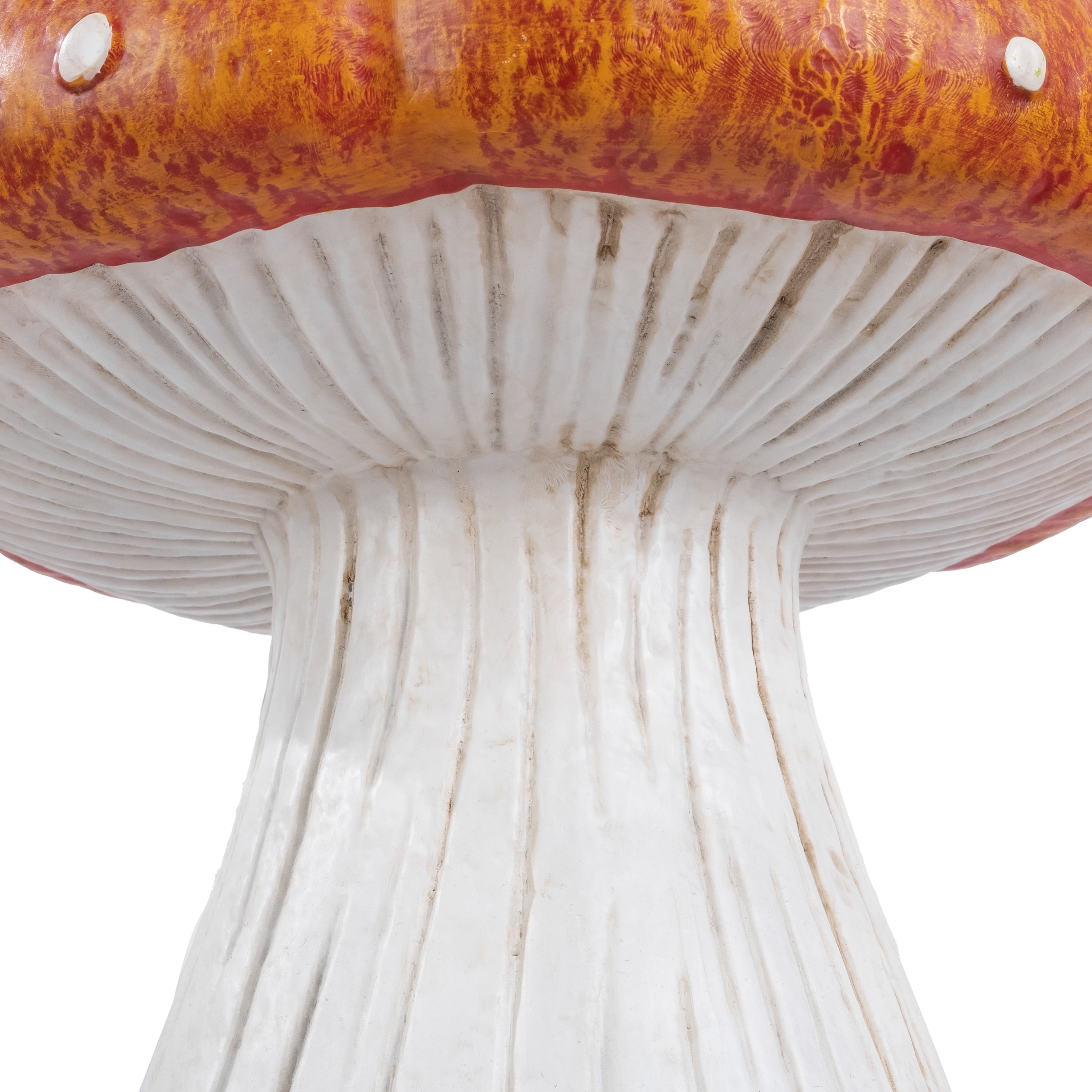 Mainstays Large Resin Mushroom Outdoor Garden Statue, Weather-Resistant