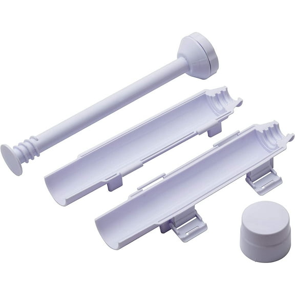 Professional Super Space Sushi Bazooka, Upgrade Sushi Roller Mold Food Grade Plastic, Rice Vegetable Meat Diy Sushi Making Kit Machinekitchen Utensils White (white)