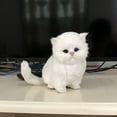thumbnail image 3 of Animal Simulation Cat Vocal Toy Children Gift Plush Stuffed Doll Home Ornament, 3 of 8