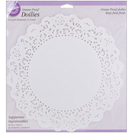 Wilton White Doilies, 12 in.