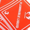 thumbnail image 4 of unbranded 20Ud Etiquetas De Precaución Líquido Inflamable Rojas Para Uso Industrial Y, 4 of 6