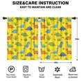 thumbnail image 2 of Blackout Kids Curtains,Yellow Dinosaur Plant Pattern Childrens Insulated Curtains Set Of 2,Bedroom Essentials,Toddler Room Decor 42"x54", 2 of 5