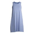 thumbnail image 5 of Time and Tru Women's Sleeveless Knit Dress, 5 of 7