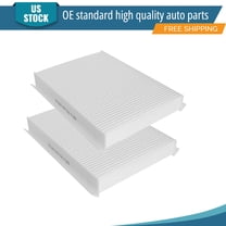 YXPCARS 2PCS Cabin Air Filter for Jeep Compass17-22 Renegade Fiat 500L 500X, New Activated Carbon Cabin Air Filter Replacement (CF11810)