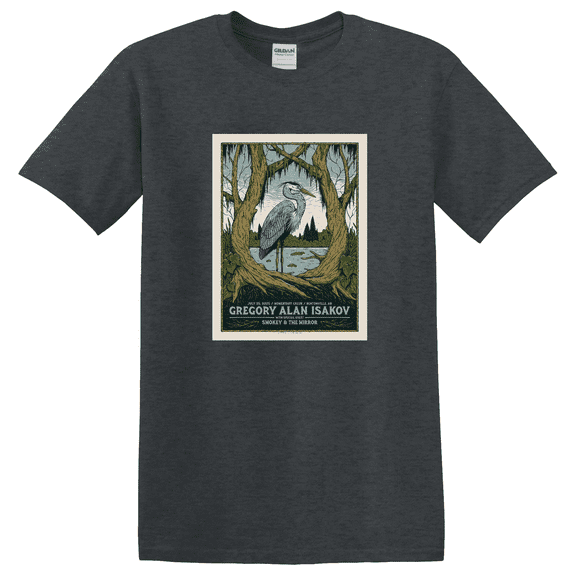 Leaf Gregory Alan Isakov The Momentary Green Tour Graphic T-Shirt
