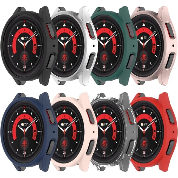 Compatible for Samsung Galaxy Watch 5 Pro Case Hard PC Protective Bumper Cover Case for Galaxy Watch 5 Pro 45MM Smart Watch Accessories [NO Screen Protector]