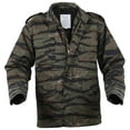 thumbnail image 1 of Rothco M-65 Camo Field Jacket - Tiger Stripe Camo, Small, 1 of 3
