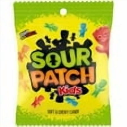 SOUR PATCH KIDS Soft & Chewy Candy, 3.6 oz pack of 2