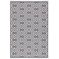 thumbnail image 2 of Safavieh Linden Hallam Geometric Indoor/Outdoor Area Rug, Light Gray/Charcoal, 5'3" x 7'6", 2 of 9