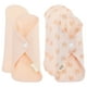 thumbnail image 3 of WORGEOUS Toallas sanitarias reutilizables de 5 piezas Almohadillas sanitarias transpirables de algodón lavables para mujeres Lady (patrón aleatorio), 3 of 8