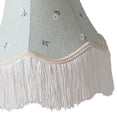 thumbnail image 3 of Accesorios de iluminación, cubierta para lámpara de mesa, sombra con borlas, tela fresca, pantalla de luz de escritorio elegante y creativa para decor Estilo A, 3 of 10