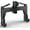 Black, variant on Historyli 3-Point Quick Hitch for Tractors with 3000 LBS Lifting Capacity,Compatible with Category 1 and 2 Tractors,Includes 2 Receivers,Attachment Between Lower Arms,Red