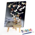 thumbnail image 1 of Mariposa publica libro pintura al óleo por números Kit sin marco dibujo imagen Likrtyny Oficina Multiescena Multifunción, 1 of 9