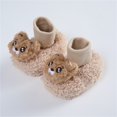 thumbnail image 3 of Michellecmm Kids Baby Winter Fleece Boots Newborn Sock Shoes with Cartoon Doll Warm Casual Walking Shoes for Toddler Infant, 3 of 6