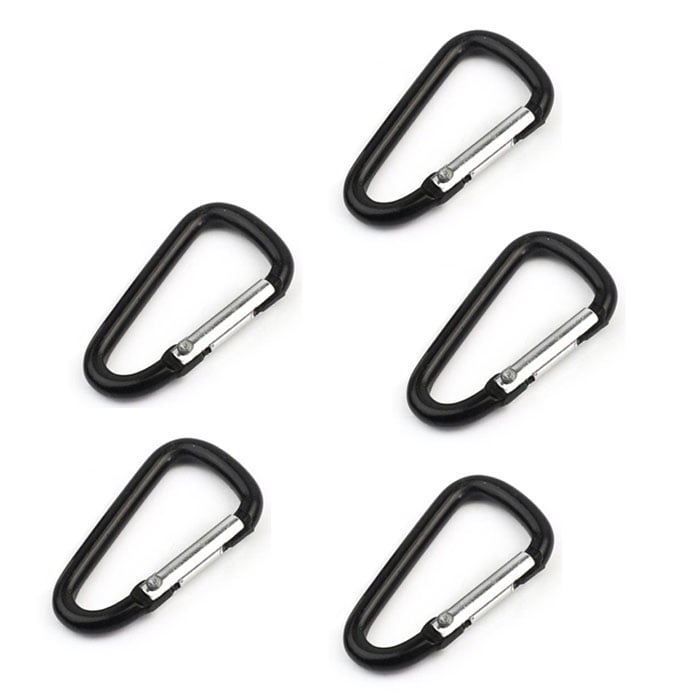Details about   10Pcs Heavy Duty Aluminum Key Chain Snap Hooks Clips Carabiner Outdoor Camping 