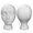 white, variant on Desertasis mannequin head Wig Head Display Glasses Holder Wig With Stand Foam Holder Drop Wigs Female Head Mannequin Stand Model
