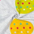 thumbnail image 6 of HILEELANG Little Girls Cotton Dress Short Sleeve Casual Summer Sundress Easter Eggs Printed Jumper Skirt 6Years, 6 of 6