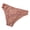 Pink, variant on Women Underpants Low-waist Seamless Floral Lace Trim Silky Stretchable Panties Daily Wear Honeymoon Wedding Night Thong