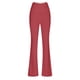 thumbnail image 4 of Pantalones de yoga de cintura alta y talle alto para mujer - Pierna ancha, poliéster/spandex, tallas S-XXL, aptos para fitness/casual, secado rápido, alta elasticidad, 4 of 5