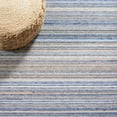 thumbnail image 6 of SAFAVIEH Kilim Xaviera Striped Polyester Runner Rug, Blue/Yellow, 2'3" x 9', 6 of 8