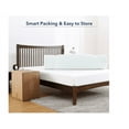 thumbnail image 6 of Mattress Topper Queen, Medium Firm Memory Foam Mattress Topper with Bamboo Cover, 3-Inch Dual Layer Bed Topper Pressure Relieving, 6 of 6