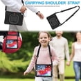 thumbnail image 5 of Para iPad 9.7" Funda, para 2018 iPad 6th Generation/2017 iPad 5th Generation, iPad Air 2/iPad Pro 9.11", Funda a Prueba de Golpes con Soporte para Lápiz, Soporte Giratorio y Correa para el Hombro, 5 of 5