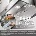 thumbnail image 4 of Kitchen Exhaust Grease Filter For Range Hoods Metal 370 x 270 mm Silver Filter, 4 of 9
