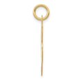 thumbnail image 2 of Diamond2Deal 14K Pendentif Initiale Lettre R en Or Jaune Grand Script pour Femmes, 2 of 5